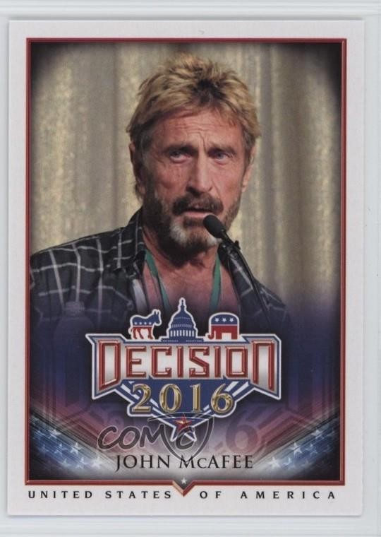 2016 Decision 2016 John McAfee #14 0kb5