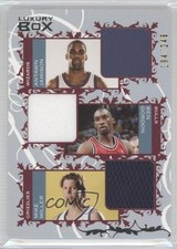 2006 Topps Luxury Box Courtside Relics Triple /249 Antawn Jamison Ben Gordon 0v1