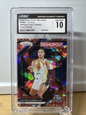 2024 Panini Prizm Monopoly WNBA Satou Sabally Free Parking #WNBA8 CGC GM-10