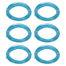 3D Pen Filament - 6 Pcs 1.75mm Total Length 196.8 Feet Sky Blue PLA Low Warping