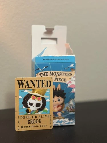 BROOK - Pop Mart One Piece x The Monsters Vinyl Figure (NEW)