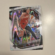 2025 WNBA  Prizm Aaliyah Nye White seismic Las Vegas Aces #15 
