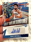 Ajay Mitchell 2024-25 Optic Fast Break Fast Break Signatures RC OKC Thunder