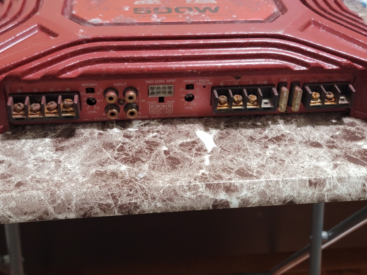 Buy Sony XM-504Z 4-Channel Car Amp online | eBay