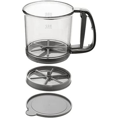 Mehlsieb zum Backen, -Schichtsieb extra feinmaschig Sieb, Handheld7640