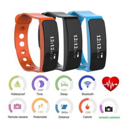 Flagfit Smart Watch Aktivitätstracker/Herzfrequenz/Schrittzähler/Schlafmonitor