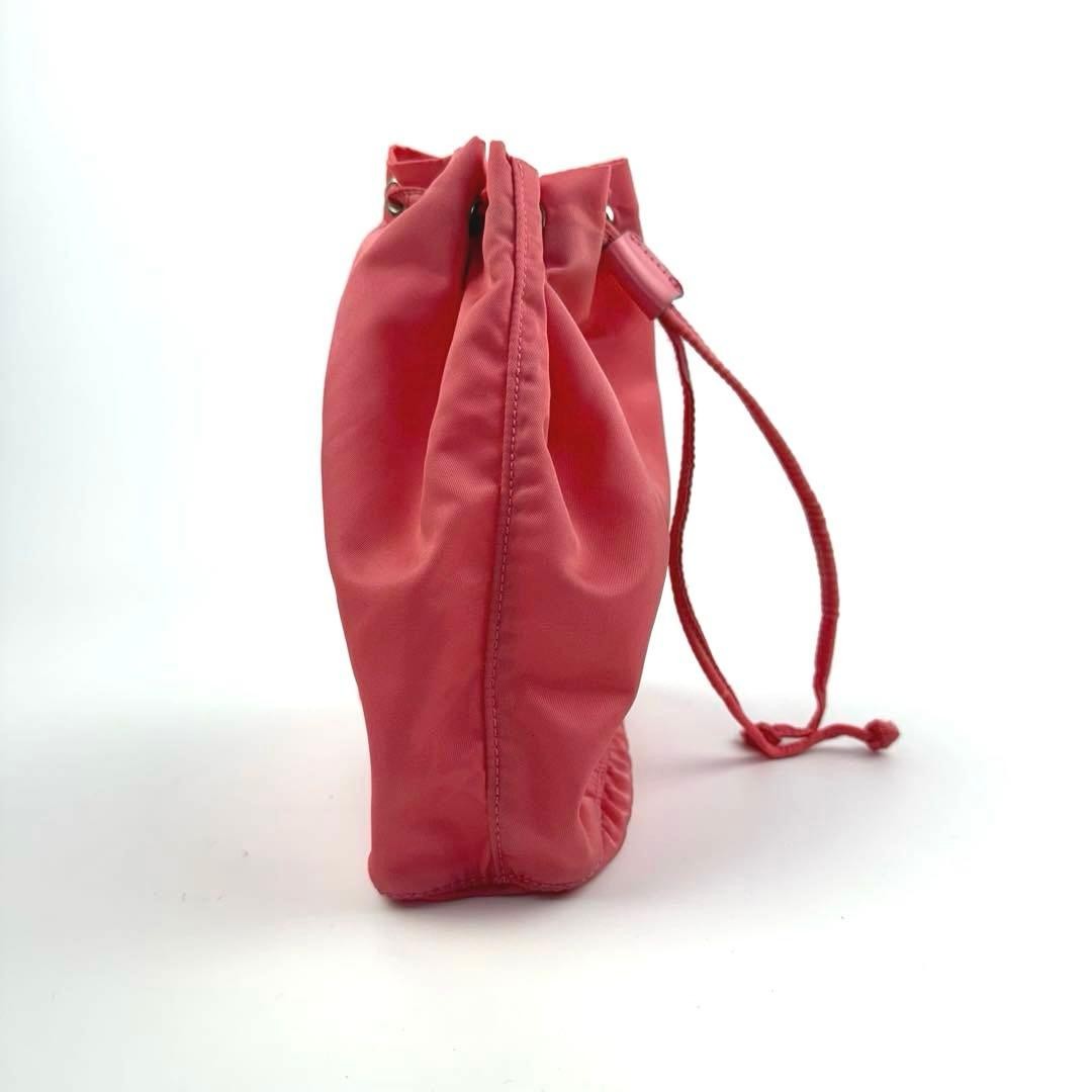 Good Condition PRADA Drawstring Pouch Makeup Mult… - image 4