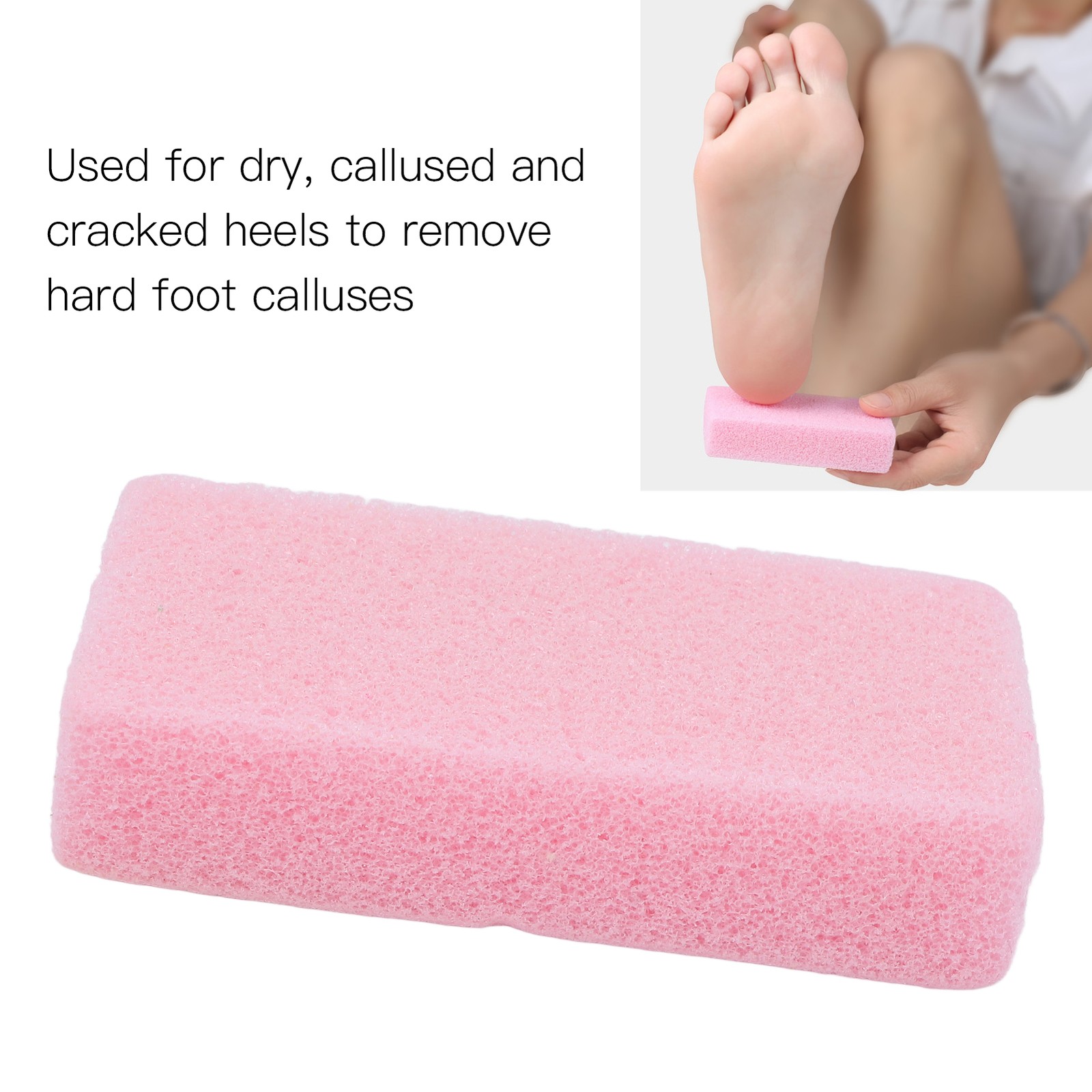 Foot Pumice Stones Ergonomic Hard Skin Remove Scrubber For Feet Care