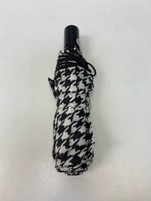 Vera Bradley Black White Houndstooth Umbrella