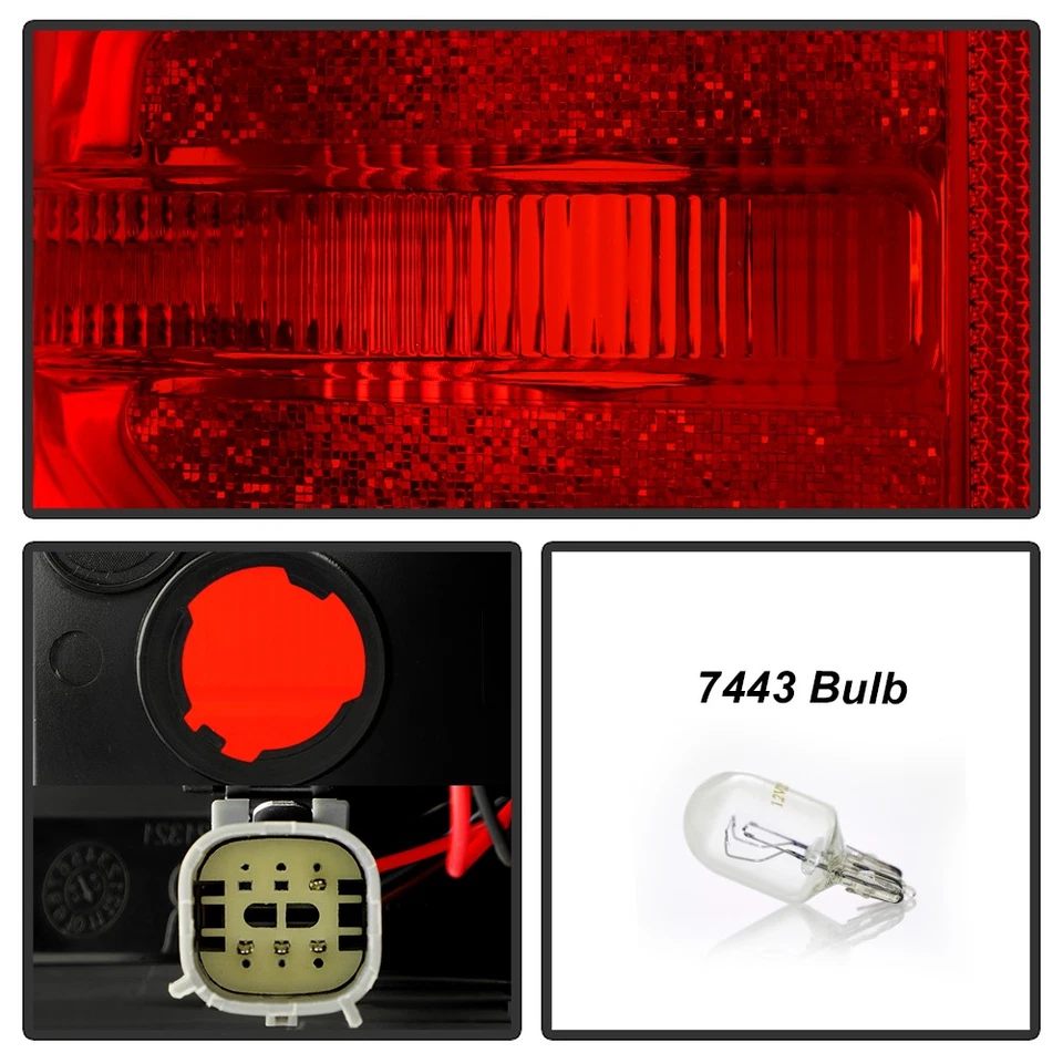 For 2022-2025 Ford Maverick XL|XLT Red Clear Halogen Tail Light Lamp Driver Side - Image 4 of 4