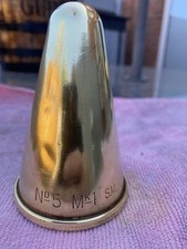 WW2 No 5 Mk 1 / TBL Brass Fuze Cap Covers British