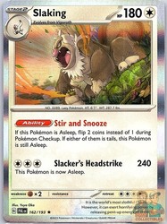Slaking 162/193 Paldea Evolved Holo Rare
