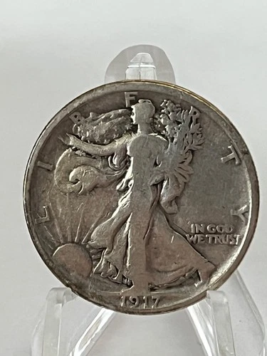 Photo of a 1917-P Walking Liberty Half Dollar from an eBay listing that sold on Jul 22, 2026