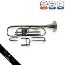 Behning Sons Bass Trumpet N1894 in B flat/ C Low/Mid Range Unison with Tenor Tr