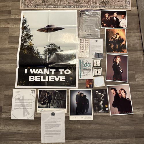 X Files 1995 1996OFFICIAL Fan Club KIT NEW RARE Complete Package