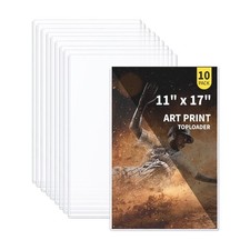 10-Pack 11 x 17 Inch Art-Print-Toploaders - Premium Art Print Topload Holders...