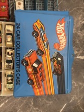 Mattel Hot Wheels Lot Of 31 Cars And Collectors Case. Approx 70  s And 80  s Cars