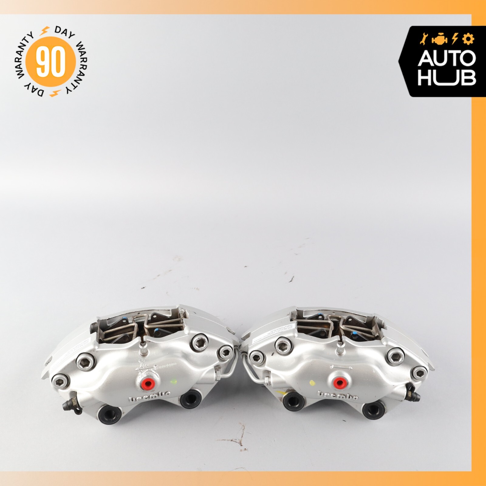 02-07 Maserati M138 GranSport 4200 Rear Left & Right Brake Calipers Set OEM 46k