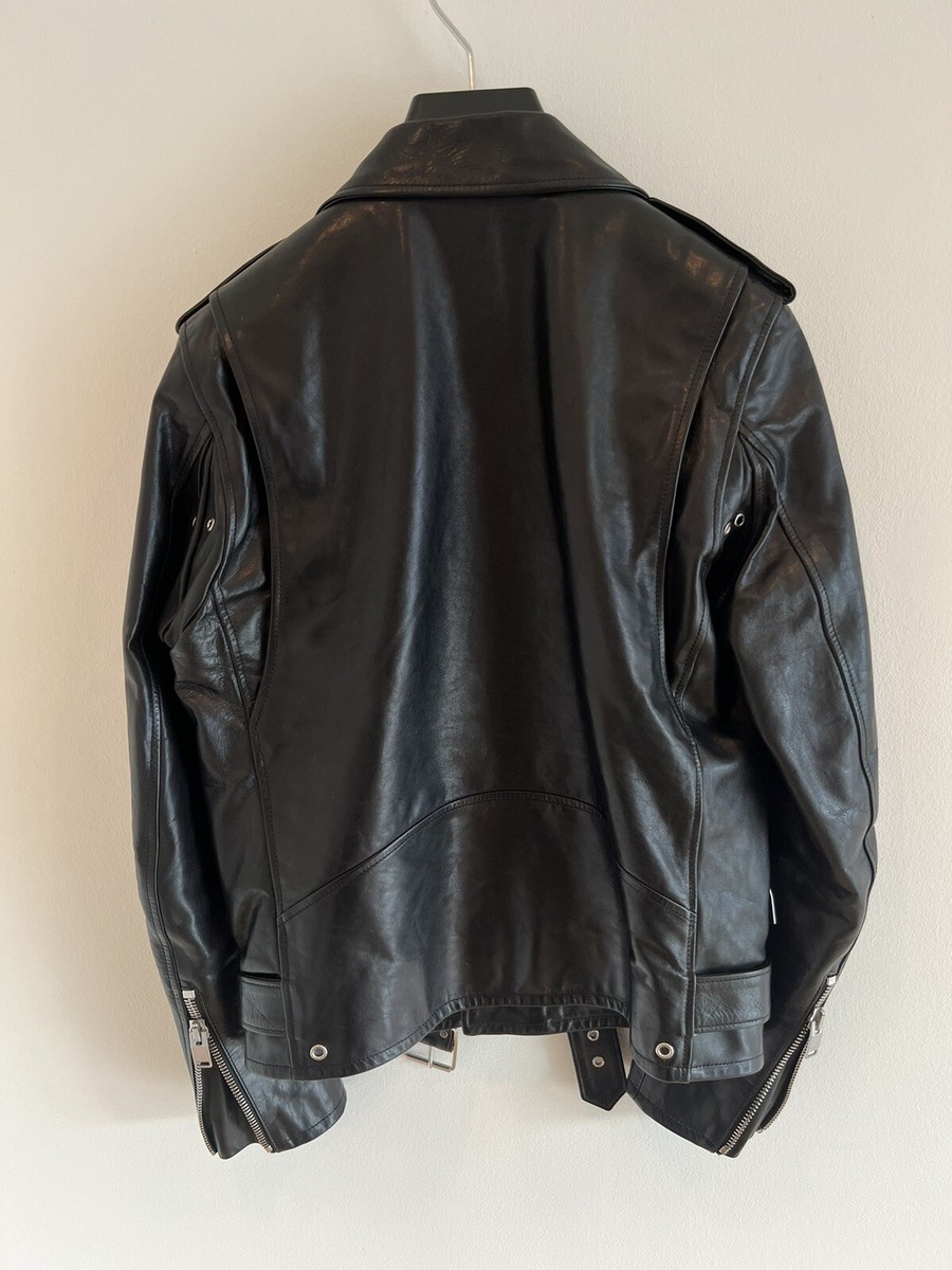 Saint Laurent Paris L17 Leather Jacket - Sz. 48 (M) - Hedi Saint Laurent Paris L17 Leather Jacket - Sz. 48 (M) - Hedi