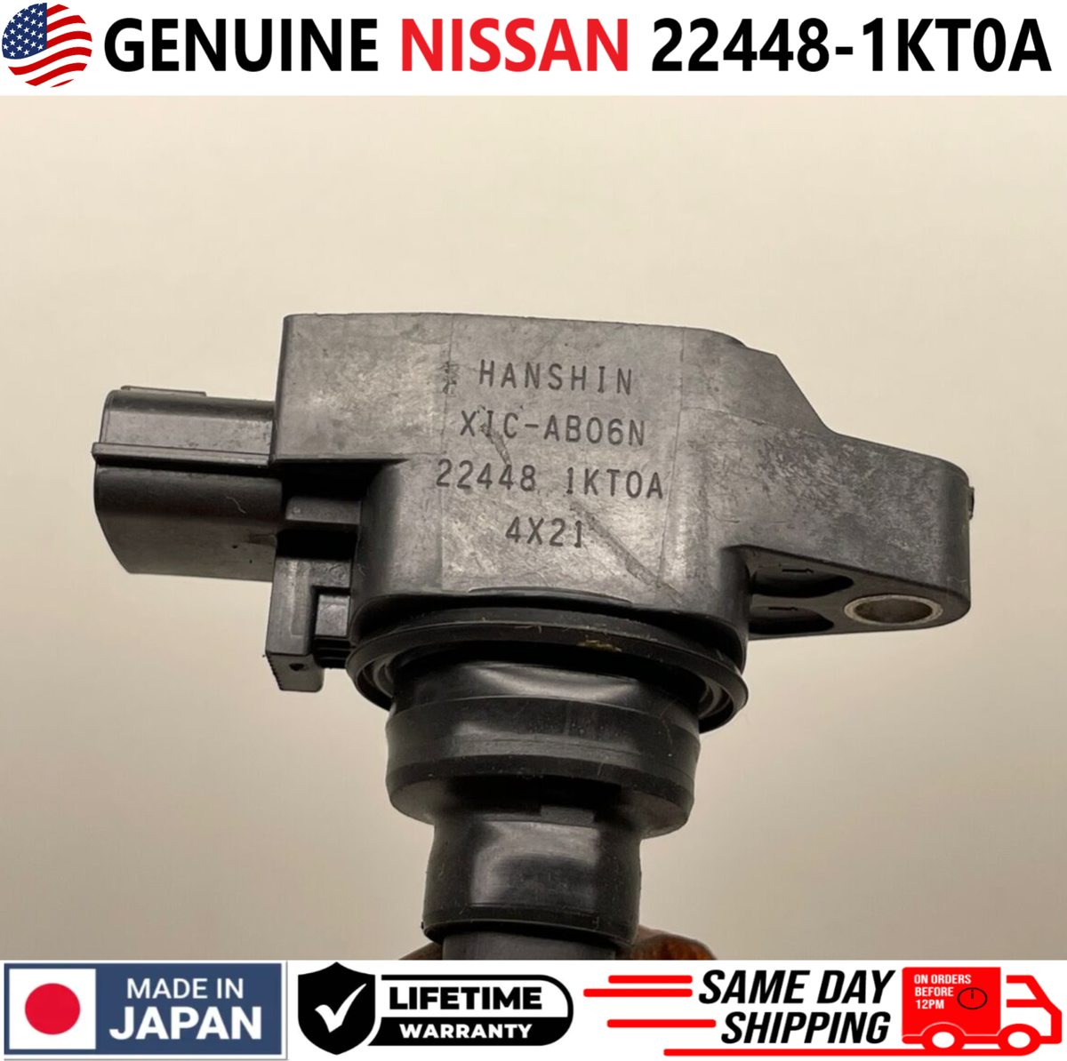 Kei（3/4） OEM NISSAN x4 Ignition Coils For 2007-2019 Nissan & Infiniti