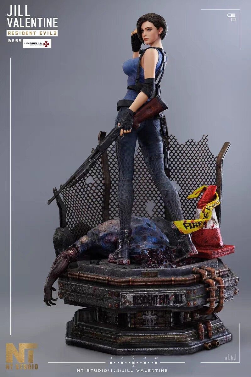 Nt Studio Jill Valentine Resident Evil 1/4 Resin Statue Gk Model Cast Off Ver.