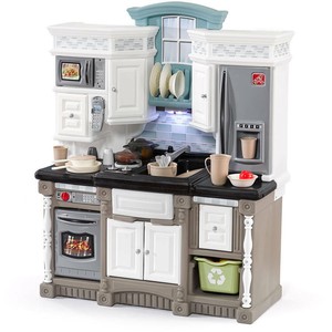 Step2 Lifestyle Dream Kitchen With 37 Piece Play Food Accessory