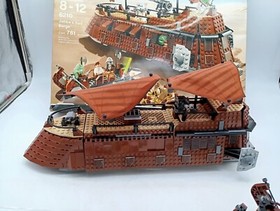 LEGO 6210 Jabba's Sail Barge GOOD ORIGINAL BOX BOX Figures 75020 75397 RARE Vintage Retro