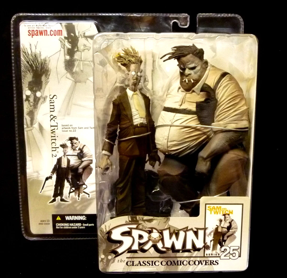 Sam and sales twitch action figures