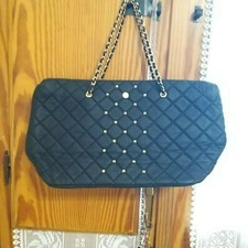 borsa trapuntata con borchie silvian heach