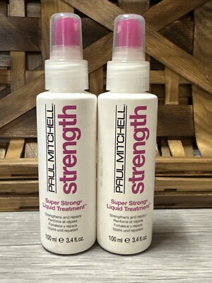 2 - Paul Mitchell Strength, Super Strong Liquid Treatment  3.4each