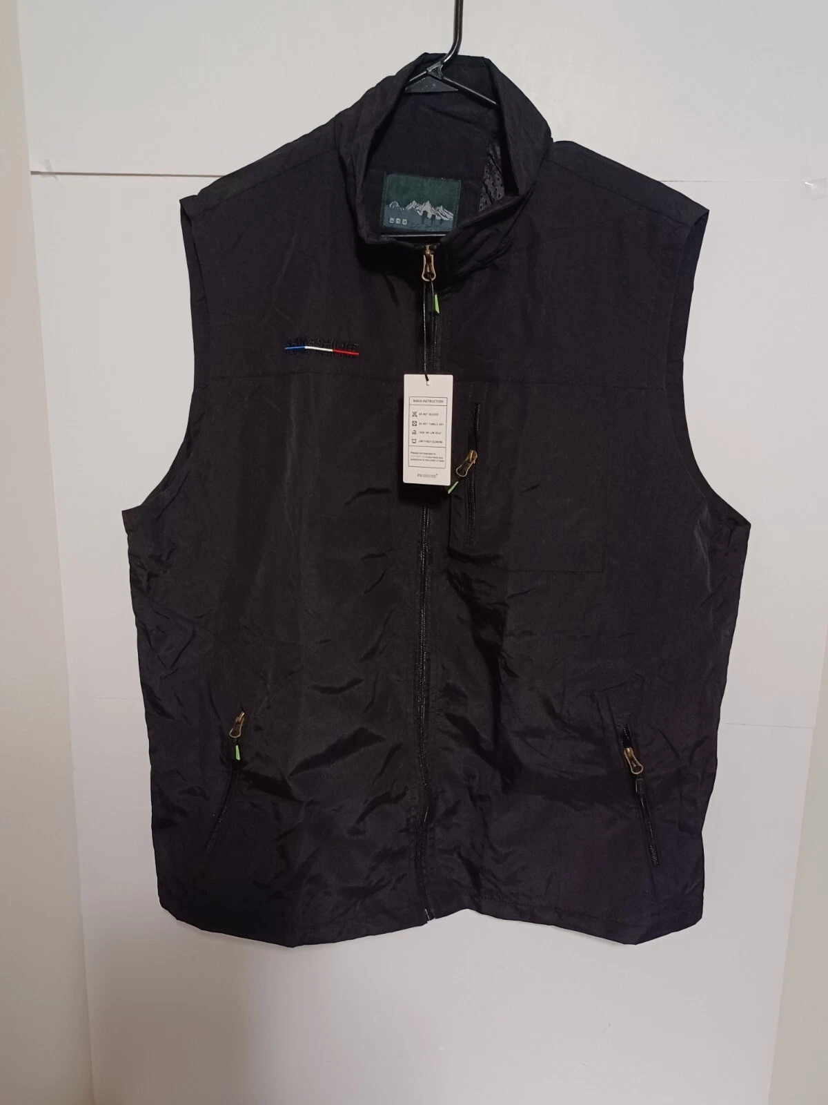 PRIJOUHE Mens Outwear Running, Hiking, Fishing, Lightweight, Sleeveless Vest 2XL