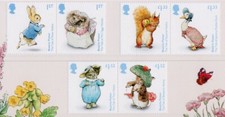 GB 2016 MNH BEATRIX POTTER UMM SET