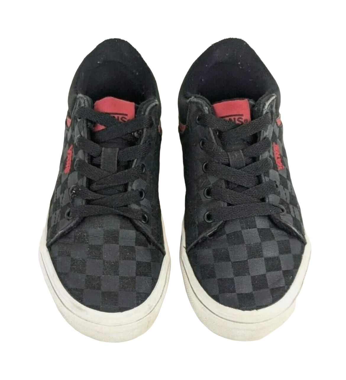 SAOLA Vans Sneaker Ragazzo Bambini Taglia 13 Nero Checkboard SK8 Skateboard Oxford