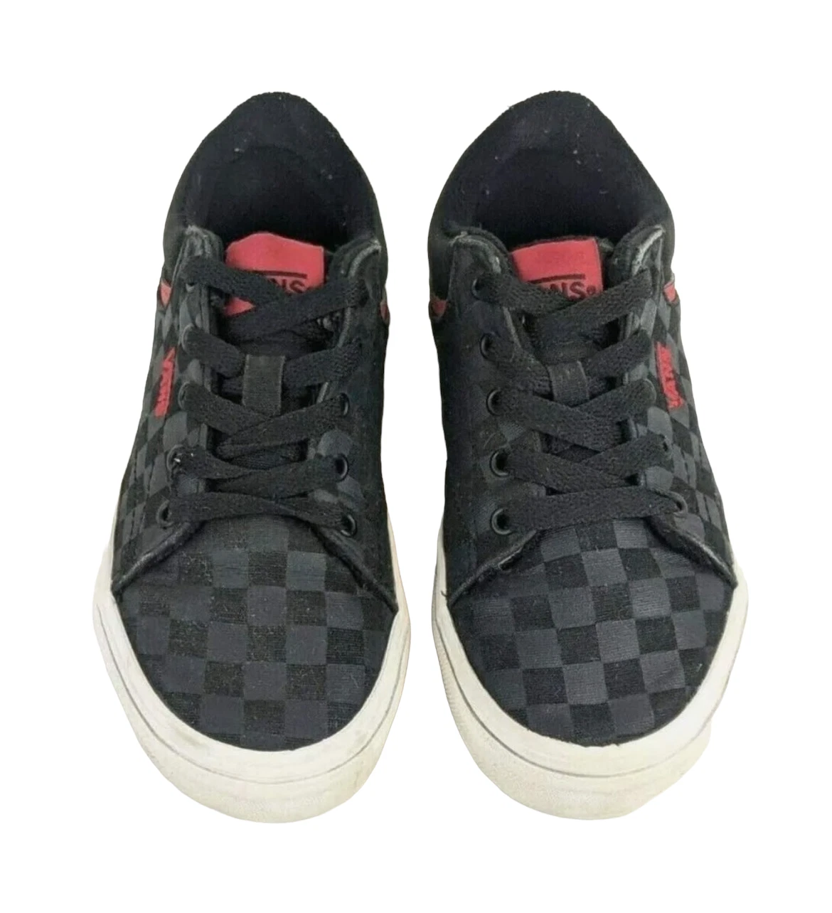Vans Sneaker Ragazzo Bambini Taglia 13 Nero Checkboard SK8 Skateboard Oxford
