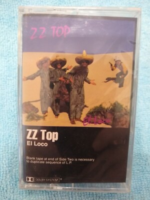 Zz Top El Loca Cassette Ne Sealed