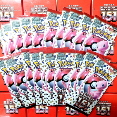 8+5 PACKS 151 + Random Pokemon TCG Cards Booster sv2a NEW Factory