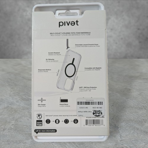 Pivet Aspect+ Lanyard MagSafe Case For Apple iPhone 2022 6.1/14 Pro See Descr T1 - 第 2/3 張圖片
