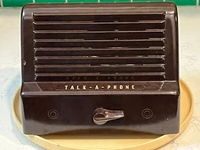 Vgt 1930's Talk-A-Phone Intercome LC2 Sub-Station Unit UNTESTED PARTS OR REPAIR