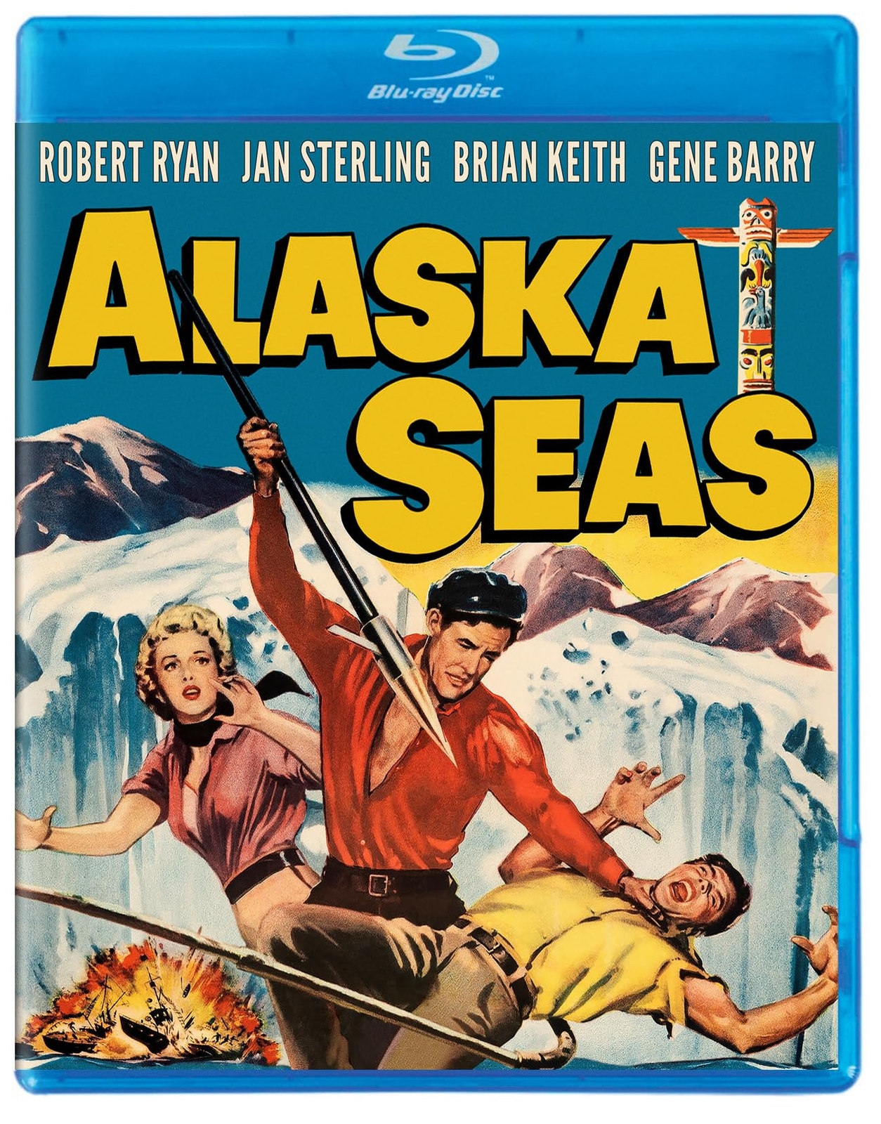 Alaska Seas (Blu-ray) Robert Ryan Jan Sterling Brian Keith Gene Barry