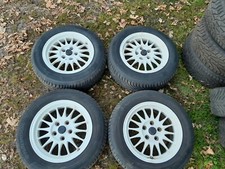 Verkaufe Ronal r8 7 j 15 Felgen weis gepulvert. Audi 100,200, 5x112 urquattro 