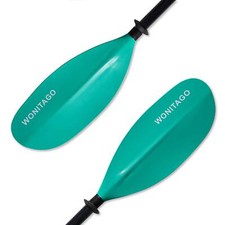 Kayak Paddles with Alloy Shaft and PP Blade, Floating Kayaking Oars, Adjustab...