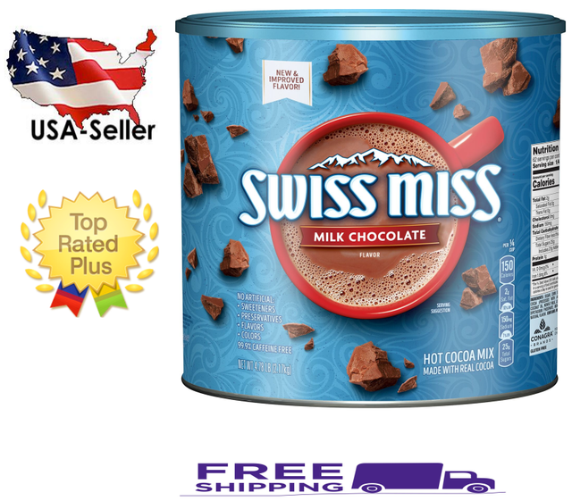 OriginalSwiss Miss Milk Chocolate Hot Cocoa Mix Canister (76.5 oz.) eBay