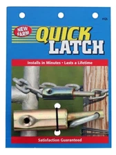 NEW FARM PRODUCTS MODEL #WA QL QUICK LATCH STAINLESS STEEL GATE LATCH KIT 