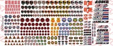 1/18 Custom Tattoos: GI Joe MEGA pack - Waterslide Decals