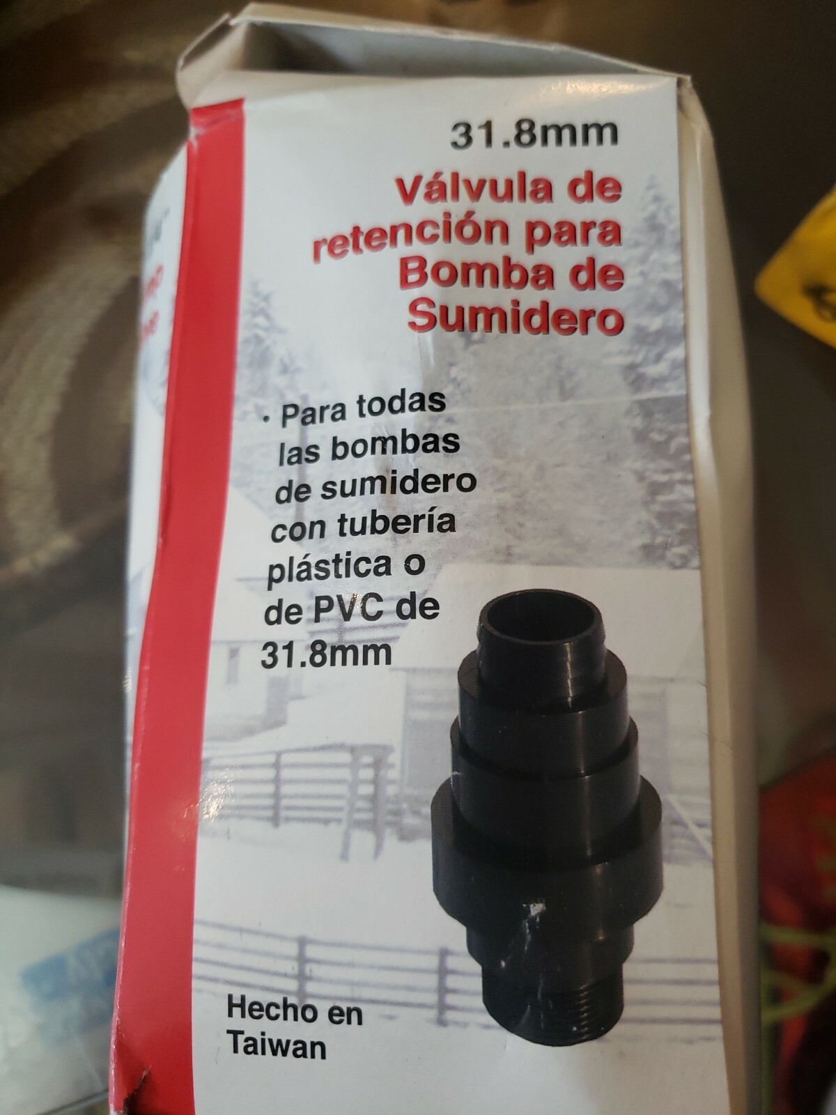 Pro Plumber 11/4" Hose or PVC Pipe, Sump Pump, Plastic Check Valve