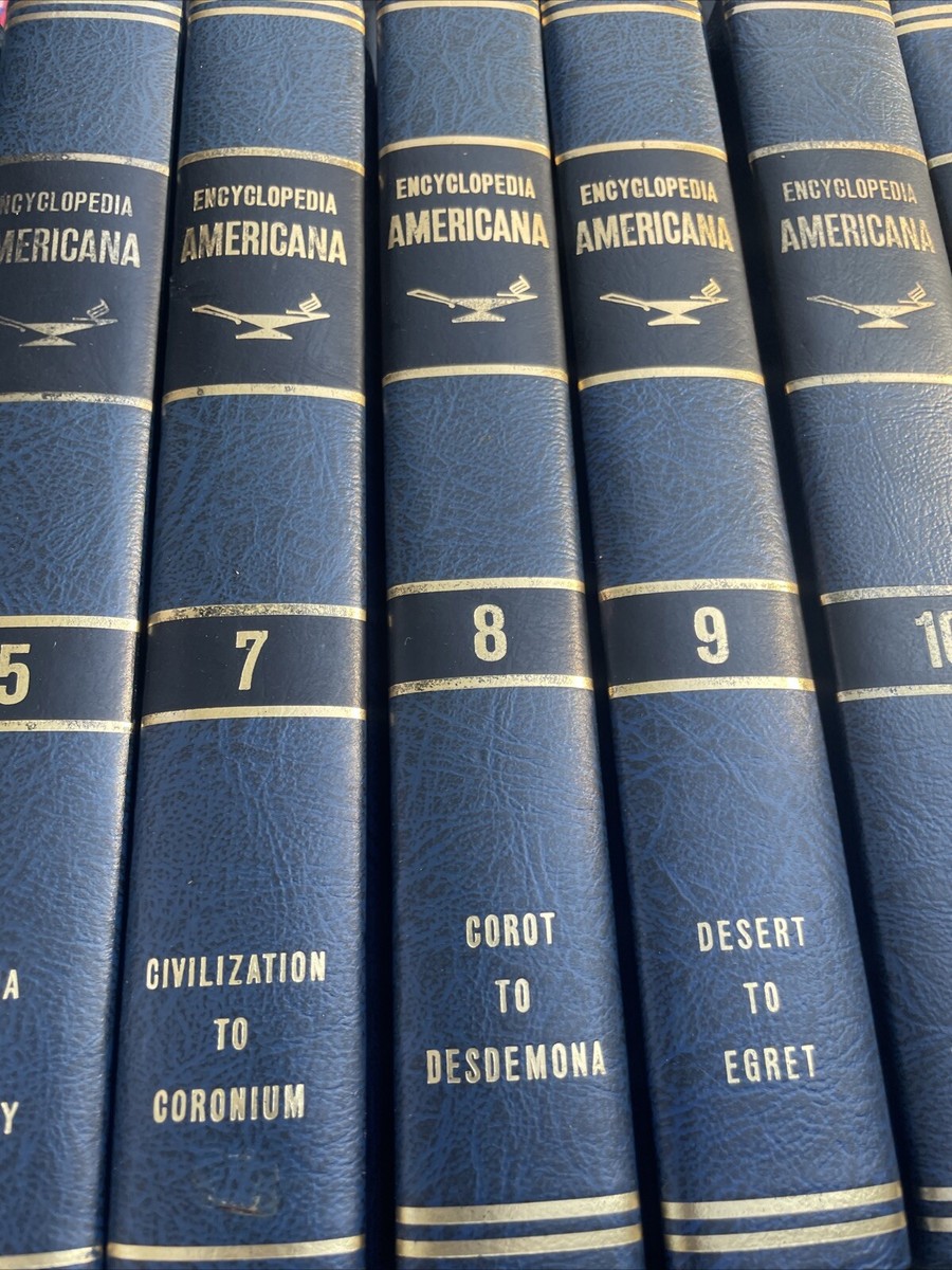 Encyclopedia Americana 全30巻セット Vintage The Encyclopedia Americana Complete 30 Volume Set 1952 | eBay