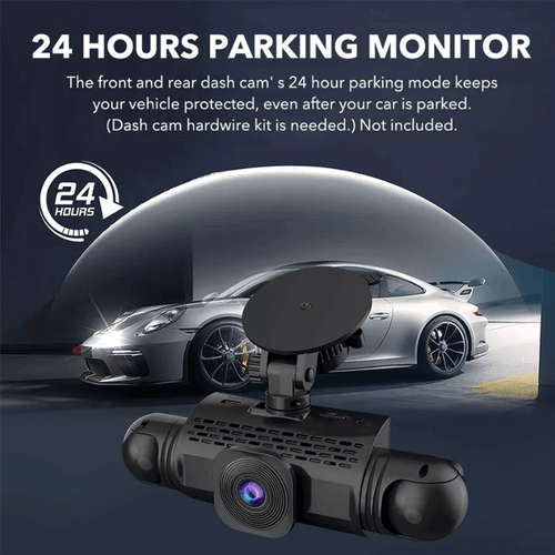 1080P Front Rear Car Dash Camera Video Recorder DVR Cam Night Vision w 64G Card - Picture 5 of 12