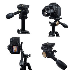 20Kg 360 Panoramic head Quick Release Plate with Handle For Tripod DSLR Camera