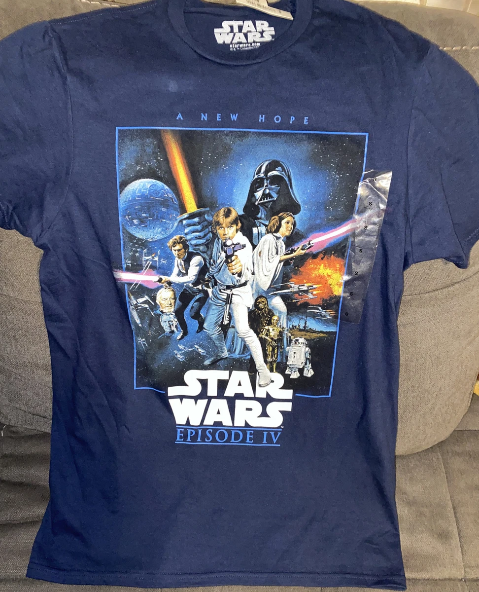 Men s Star Wars Episode IV A New Hope T Shirt Size Small NWT