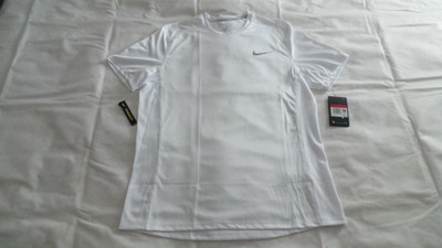 white nike miler shirt